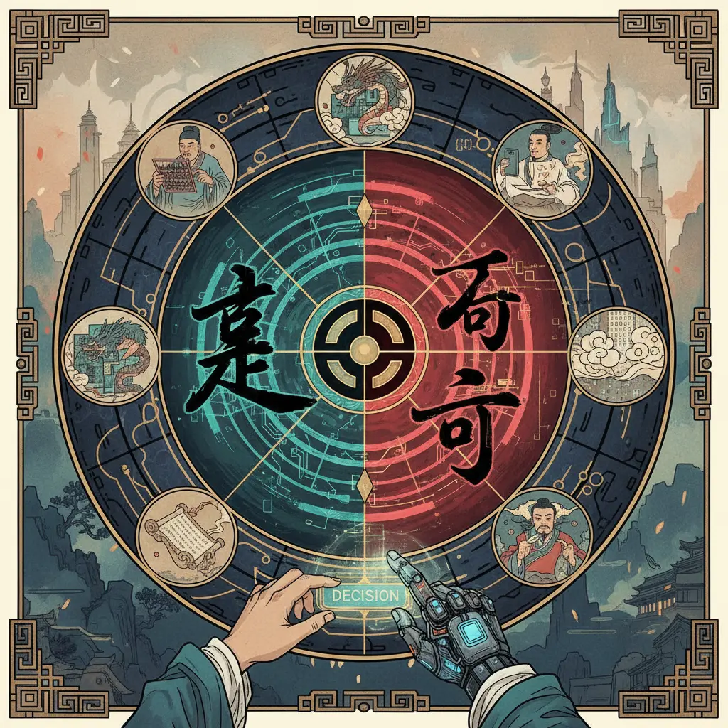 輪盤 - 是或否決定