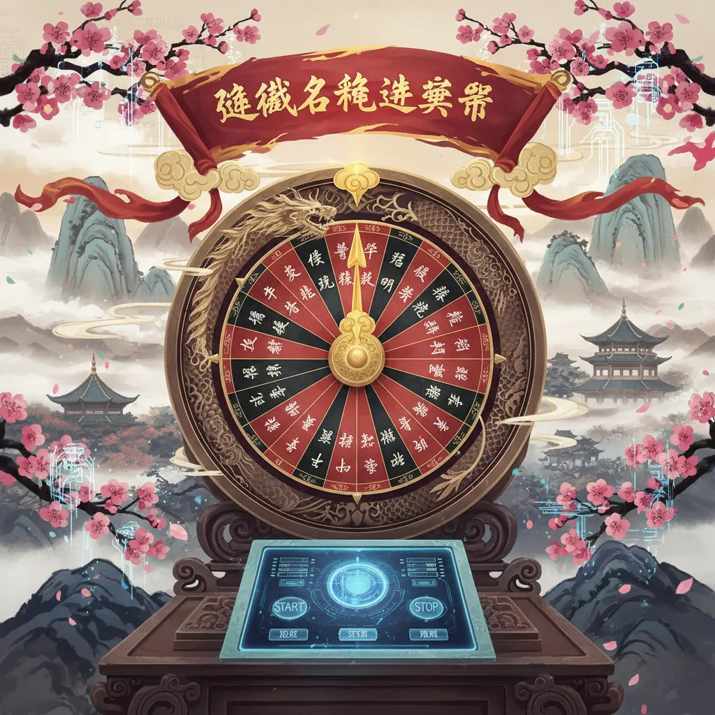 輪盤 - 隨機名稱選擇器