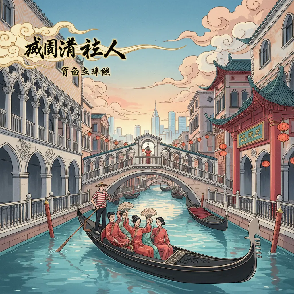 澳門威尼斯人 - 威尼斯人貢多拉體驗