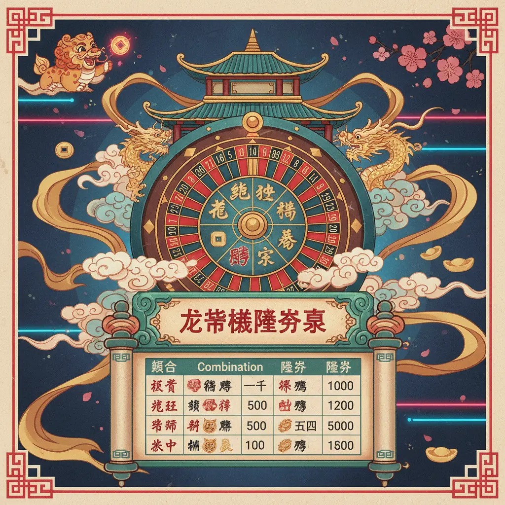 老虎機賠率表 - 輪盤遊戲