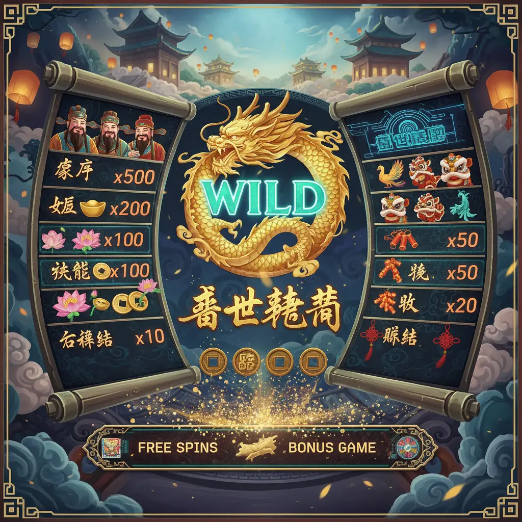 老虎機賠率表 - 盛世慶典