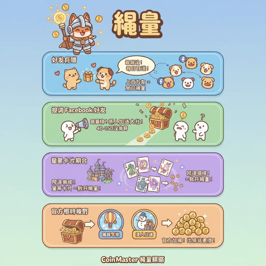除了點連結，還有哪些穩定獲取 Coin Master 免費能量的方法？